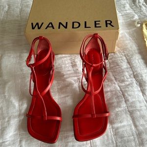 Wandler RED Strappy Sandals